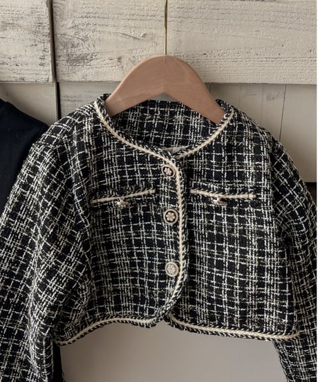 tweed set up ※フォーマルにもおすすめ
