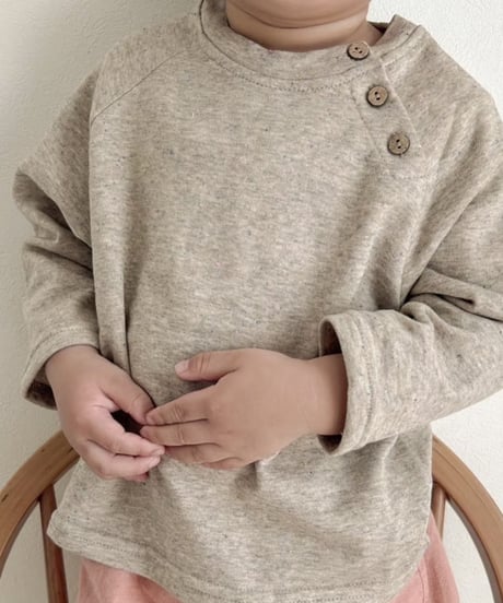【 即納】latte button tee