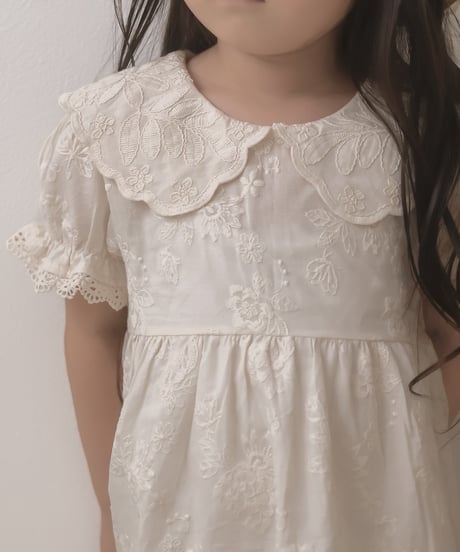 【即納】  blanc flower onepiece
