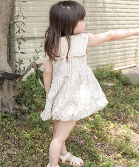 【即納】  balloon sailor onepiece