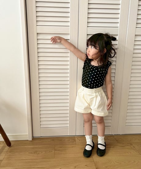 再入荷 【 即納 】 cream short pants