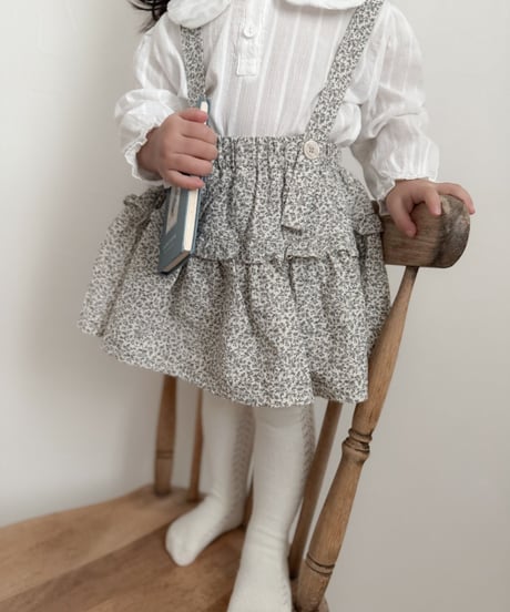 【即納】 dobby frill can skirt