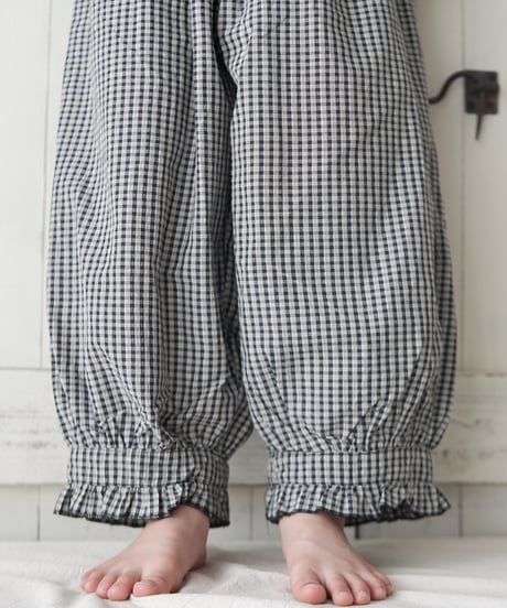 【 即納】 gingham check set up