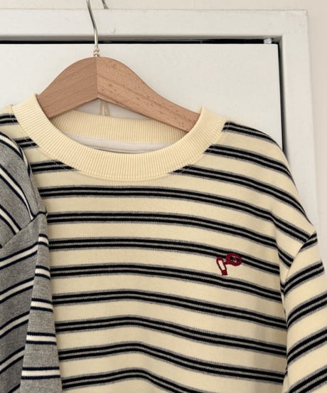 【再入荷】 vintage border tee