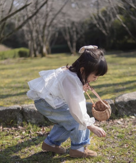 【再入荷】ruffle blouse