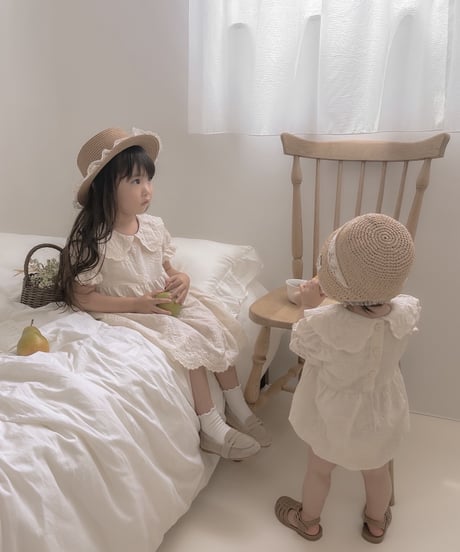 【即納】  blanc flower onepiece