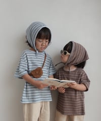【即納】daily border tee