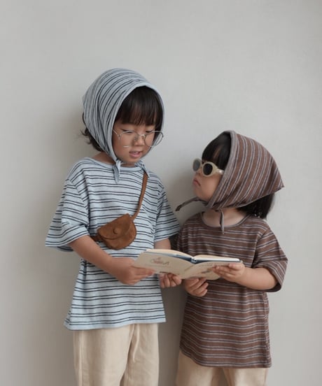 【即納】daily border tee
