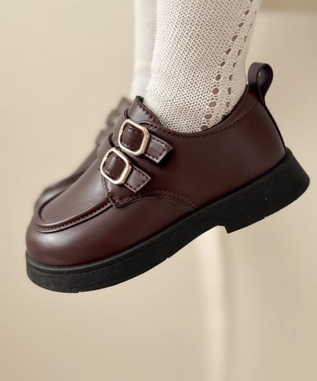 再入荷 【即納 】double buckle lofer