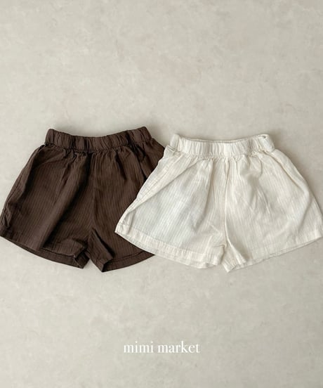 【即納】linen short pants