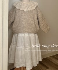 【即納】 bella long skirt