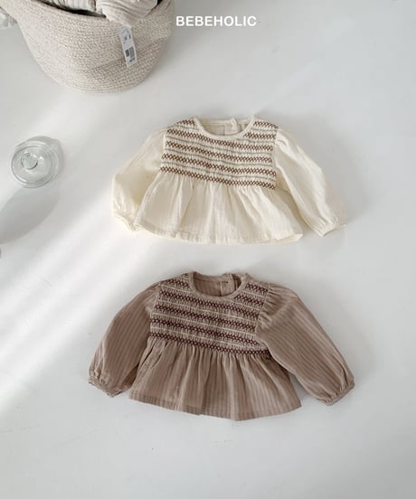 【即納】 marong smoke blouse