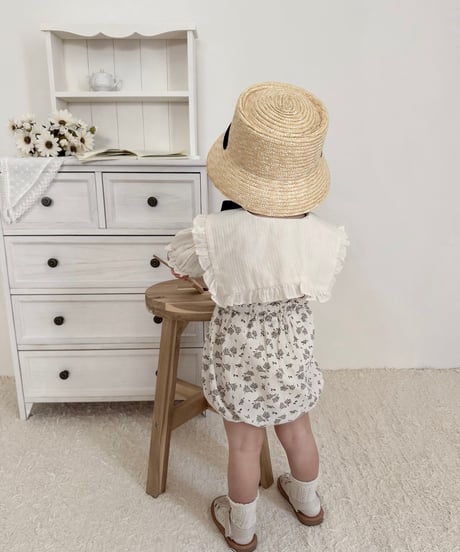 【即納】 bella collar blouse