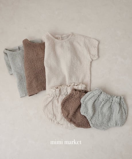 【即納】  wrinkle blouse