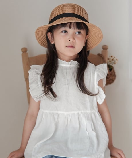 【即納】 lace pintuck blouse