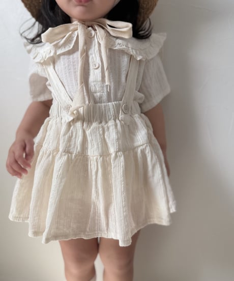 【即納】 moel collar blouse