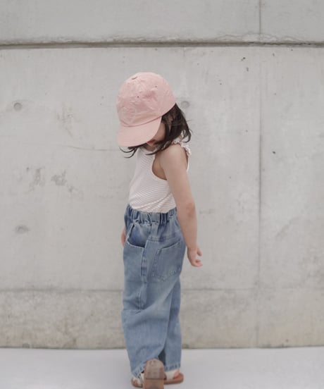 再入荷【即納】peach tag denim
