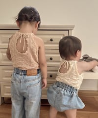 再入荷【 即納】crochet camisole tops