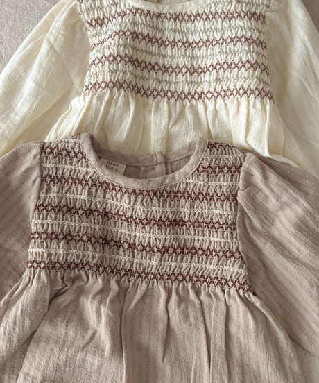 【即納】 marong smoke blouse