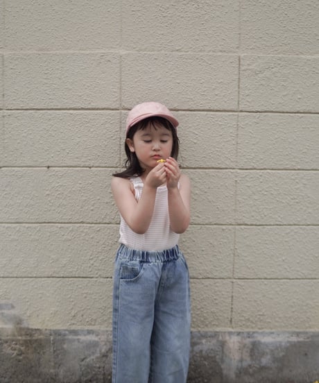 再入荷【即納】peach tag denim