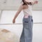 再入荷【即納】peach tag denim