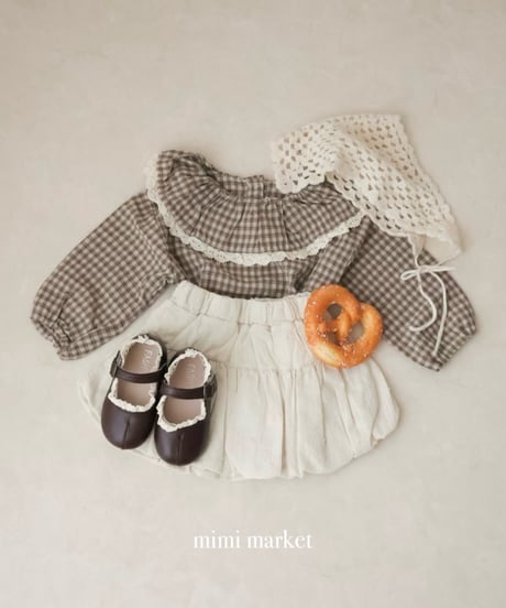 【即納】 torson frill blouse