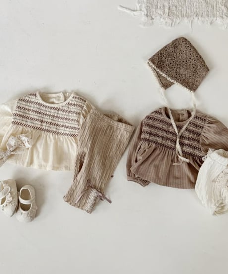 【即納】 marong smoke blouse