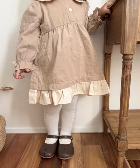 【即納】milky frill onepiece
