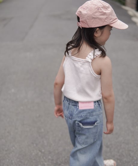 再入荷【即納】peach tag denim