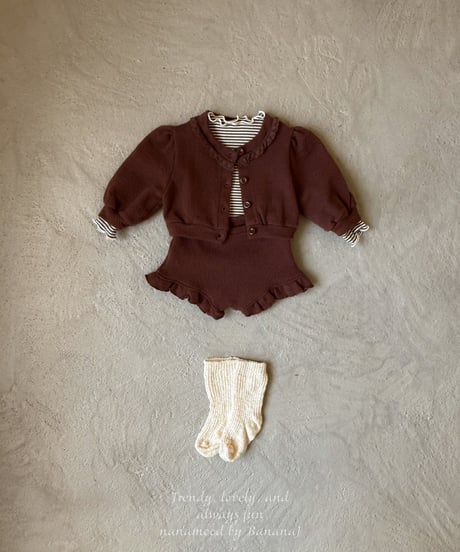 再入荷【即納】 mocha cardigan