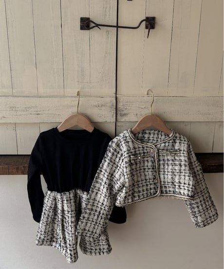 tweed set up ※フォーマルにもおすすめ