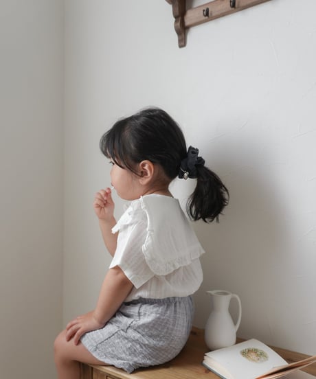 【即納】 moel collar blouse