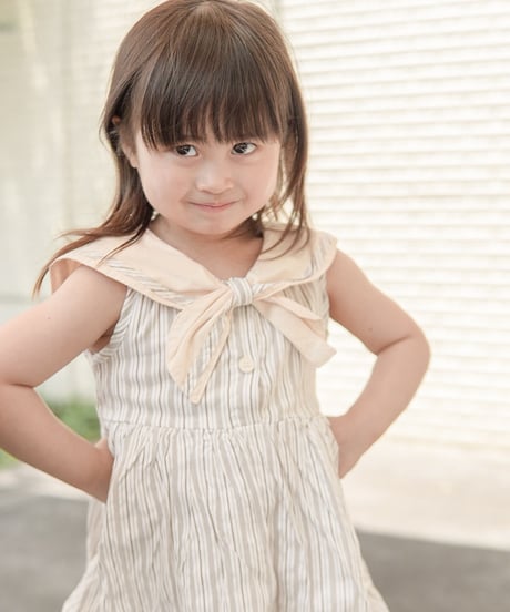 【即納】  balloon sailor onepiece