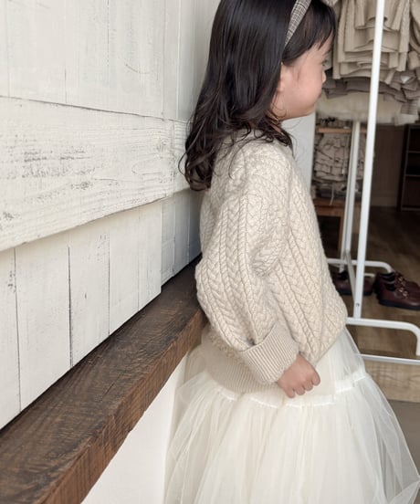 【即納】vanilla tulle skirt