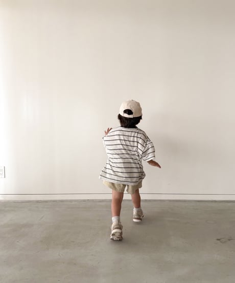 【即納】 vintage border tee