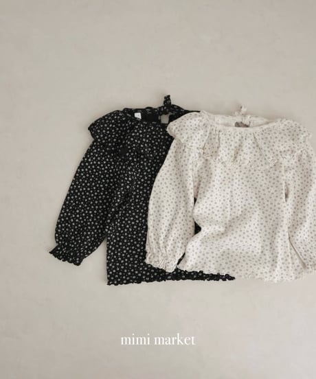 【即納】 dia fril collar tee