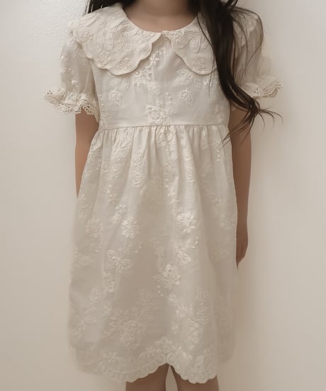 【即納】  blanc flower onepiece