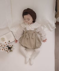 【即納】  lala check suspender