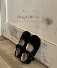 再入荷【 即納】strap shoes