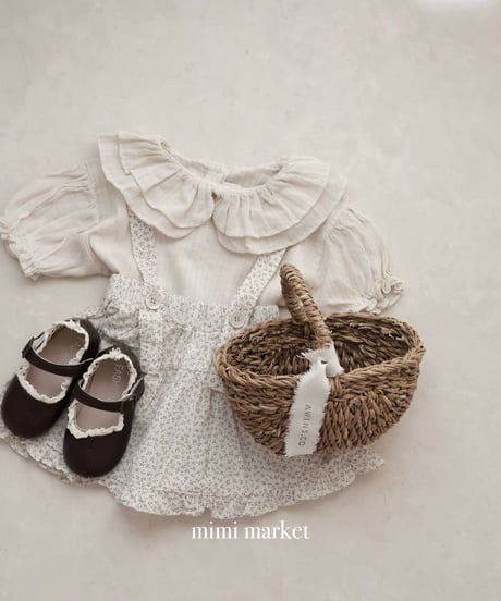 【即納】 duel collar blouse
