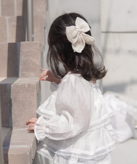 【再入荷】ruffle blouse