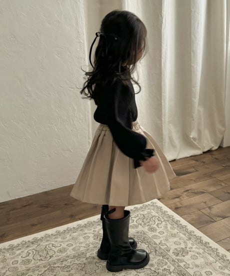 【 即納】long boots / black