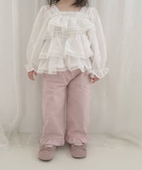 再入荷 【即納】 heart frill pants
