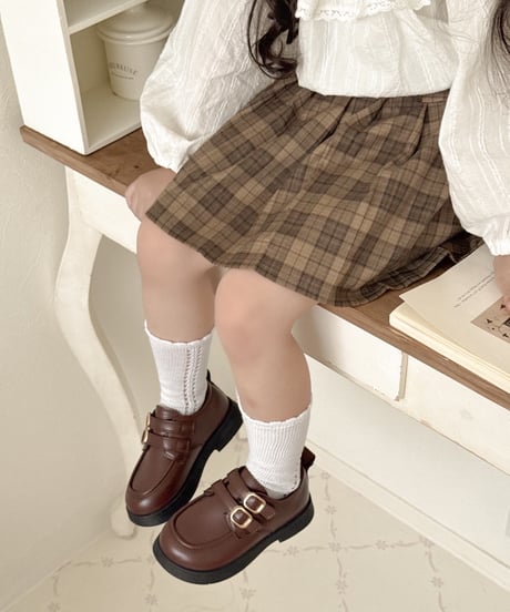 再入荷 【即納 】double buckle lofer