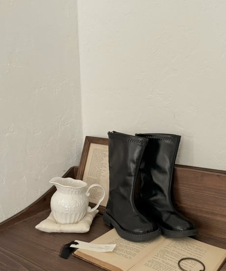 【 即納】long boots / black