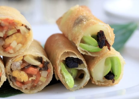 レシピ&動画レッスン（講師による個別フォロー付き）25 ■まん丸発酵春巻（五目） ■まん丸発酵春巻（そら豆）