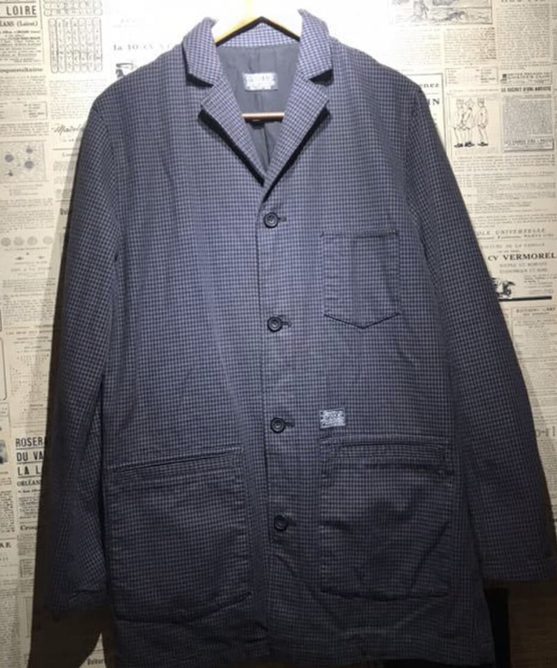 STOOGE&CO ストゥージ&コー トレンチコート サイズL 千鳥格子 