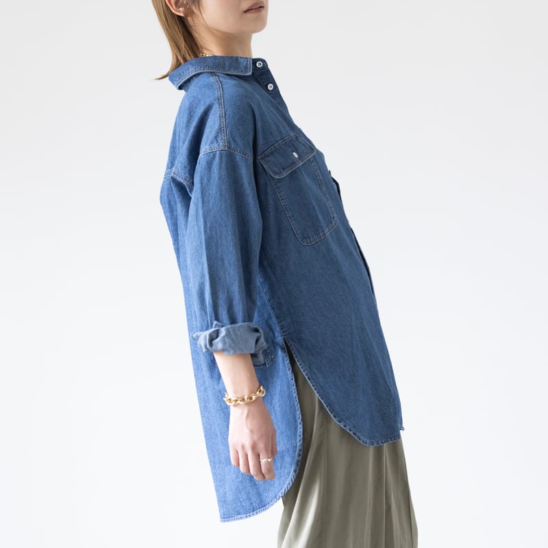 TASIKENT ORIGINAL】STANDARD denim shirt | TASIK