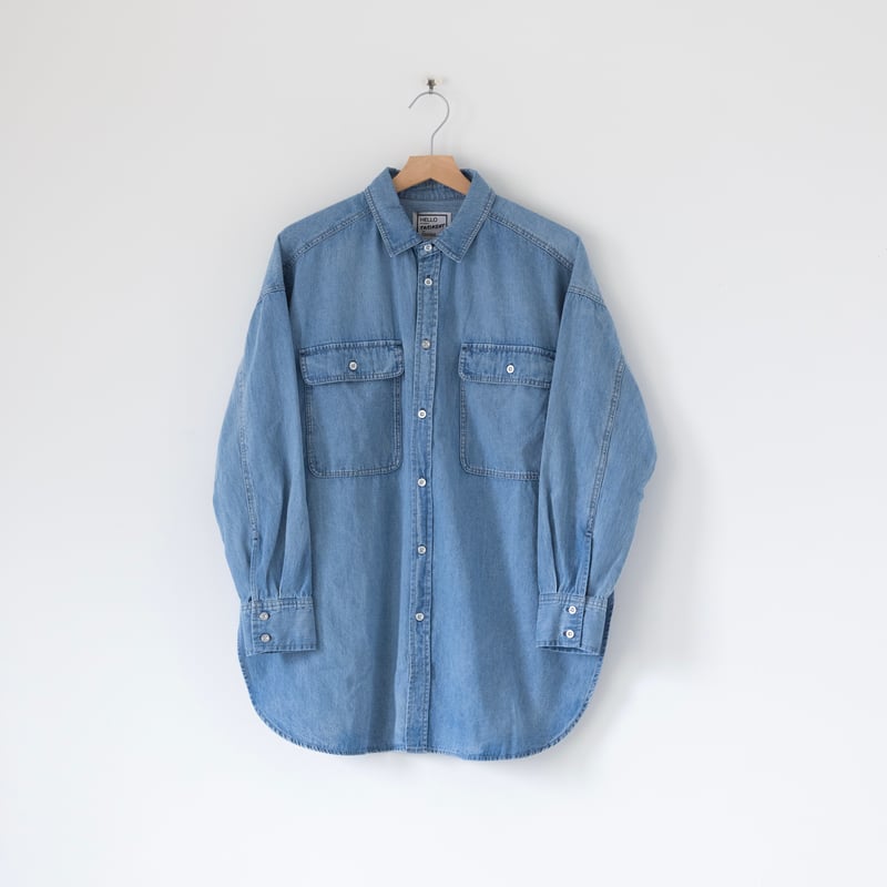 TASIKENT ORIGINAL】STANDARD denim shirt | TASIK