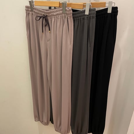 クレッシェント♡パンツ パンツ センタープレス ドロスト くすみカラー Liala×PG 全4色